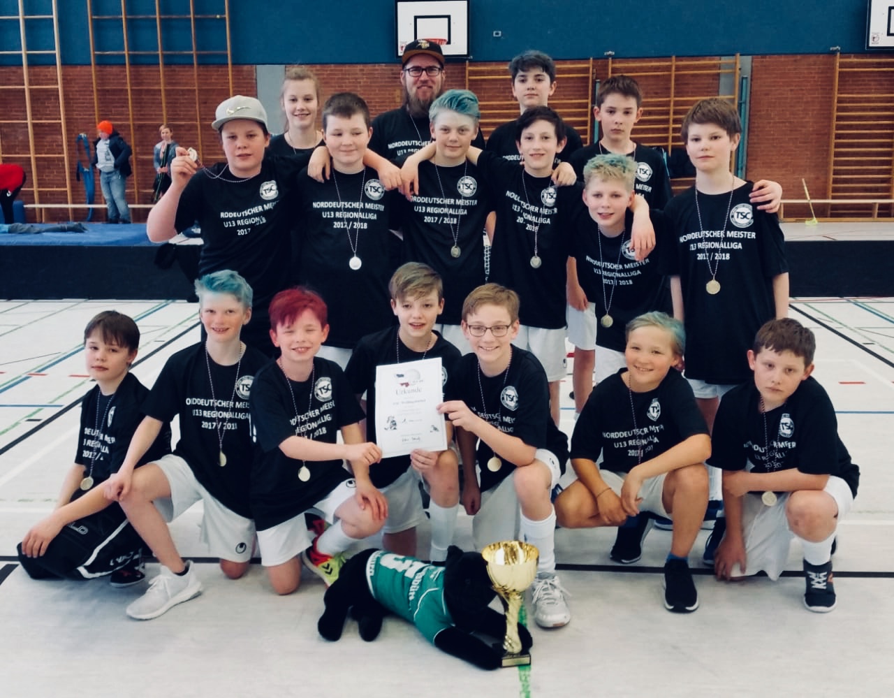 TSC Wellingsbüttel U13 Junioren Kleinfeld DM 2018